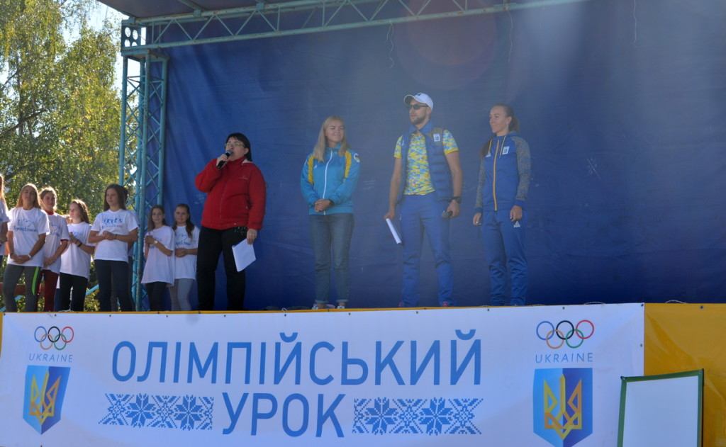 Зліва направо: Віра Парфьонова, Анастасія Горлова, Дмитро Мицак, Анна-Марі Данча
